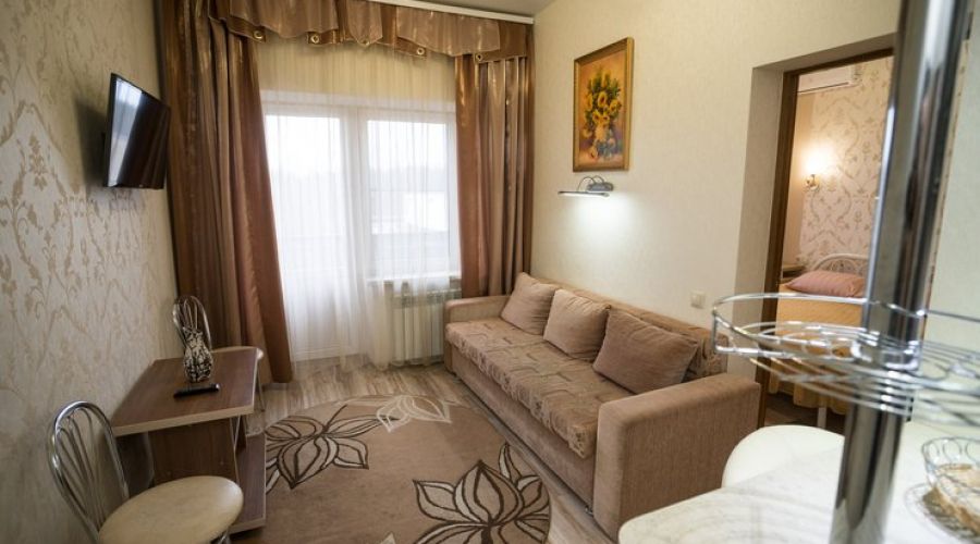 Люкс 1-мест 2-комнатный Комфорт