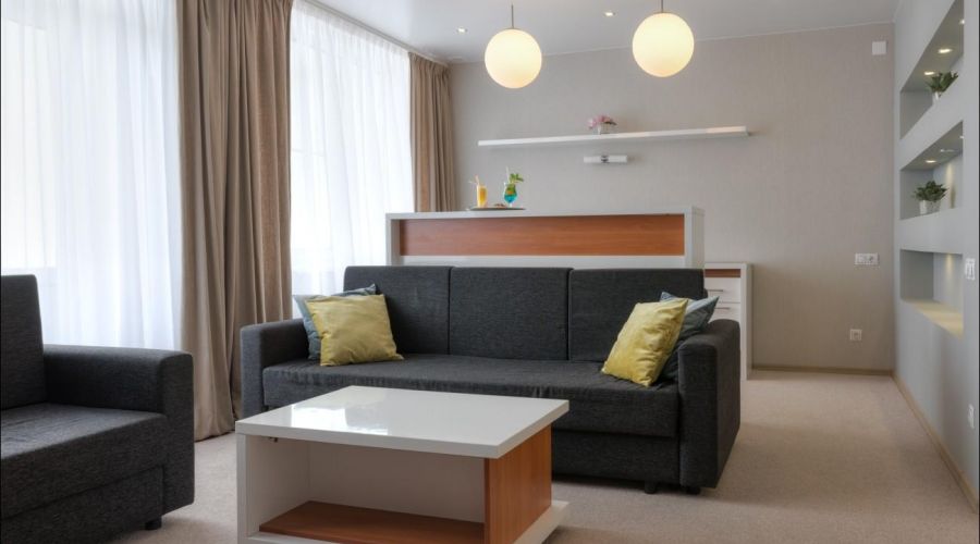 Двухкомнатный двухместный Люкс (корпус Морской)