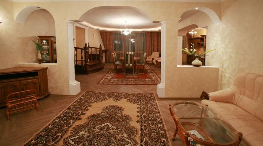 Двухуровневые апартаменты с сауной