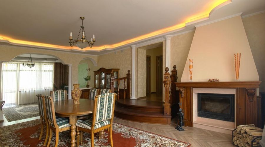 Двухуровневые апартаменты с сауной