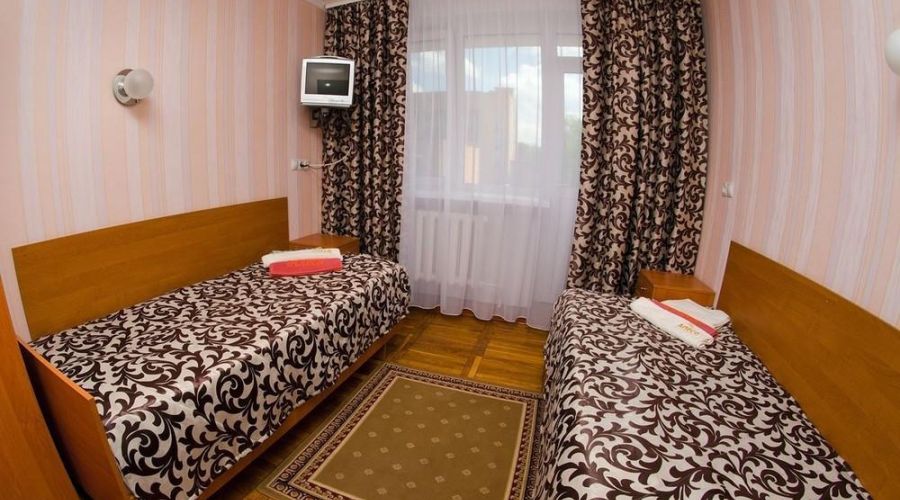 2-местный 1-комнатный &laquo;Твин&raquo; (1-5 корпус, площадь номера 16,5 кв.м.)