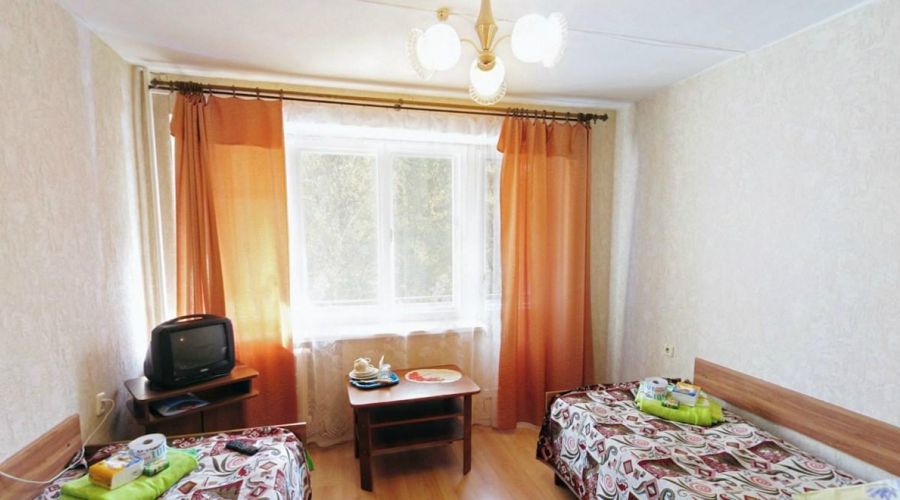 Твин двухместный с телевизором без холодильника корпус 1,3,4