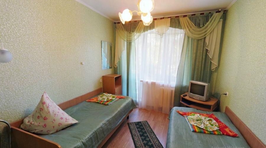 Твин двухместный с телевизором без холодильника корпус 1,3,4