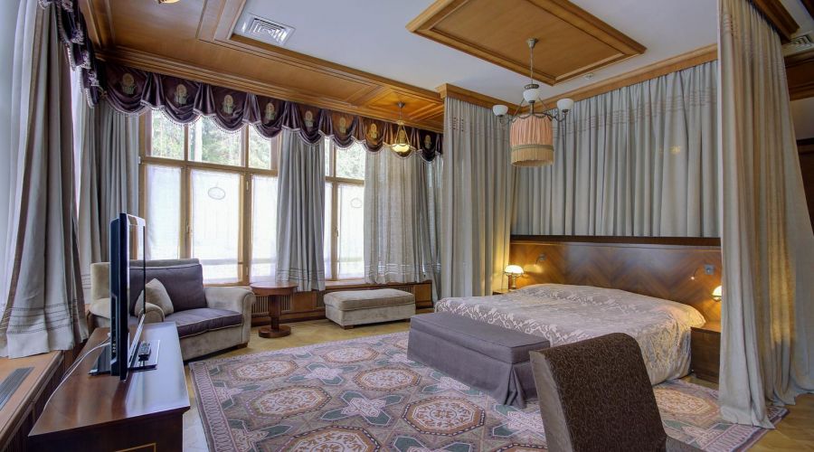 Трехкомнатный двухместный LUX Зимний сад (дача № 1)