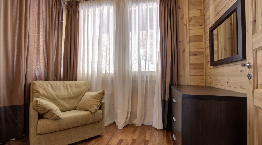 Коттедж №6 - Трехкомнатный двухместный номер улучшенный