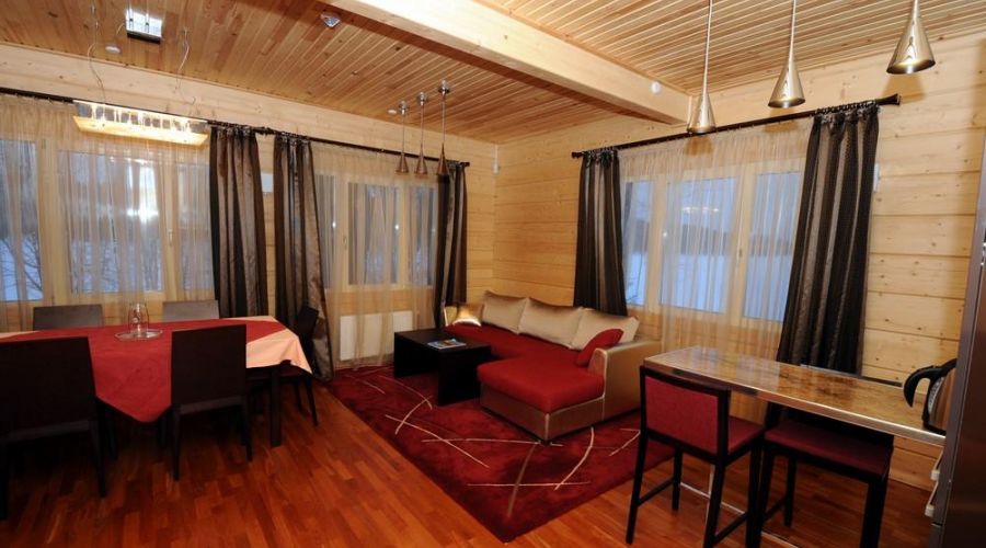 Коттедж №11 - Четырехкомнатный четырехместный номер улучшенный