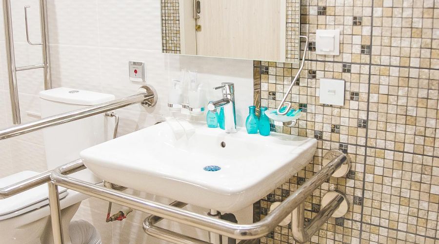 2-комнатный номер блочного типа для людей с ограниченными возможностями, комната 15,3 кв.м. (корпус 1)