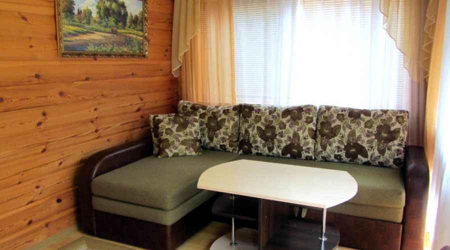 4-х местный 2-комнатный номер в коттедже №1 (family room)