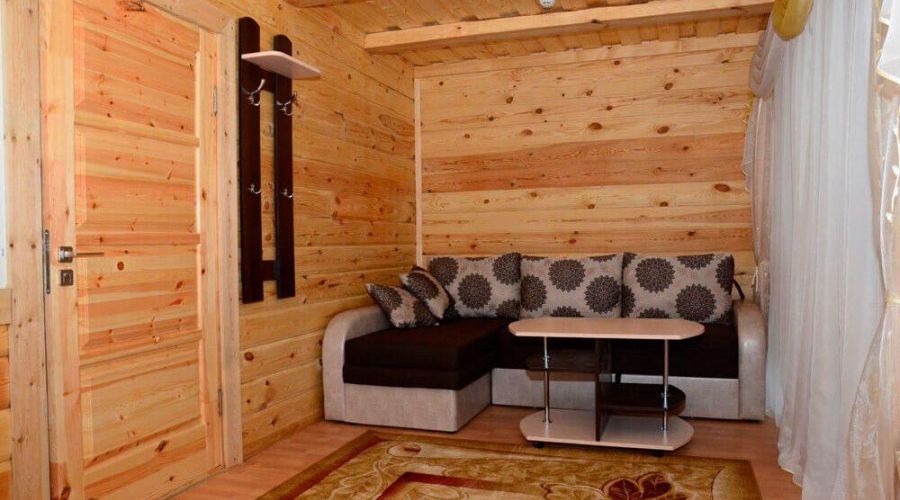 4-х местный 2-комнатный номер в коттедже №1 (family room)