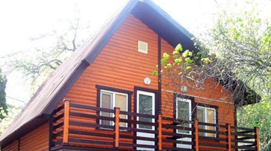 Деревянный коттедж