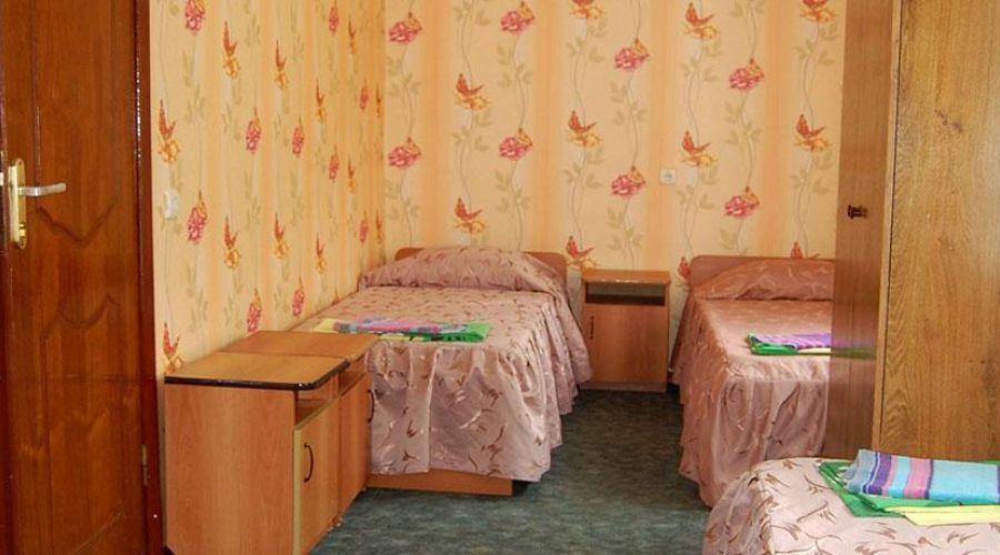 2-3х местный «Стандарт», 2-3й категории (с удобствами в номере, ТВ, холодильник)