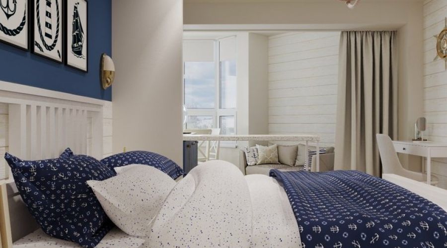 Люкс Морской 2-местный 1-комнатны