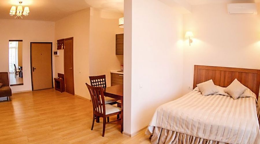 Апартаменты 2-местный 1-комнатный (Студио к.Коверши)