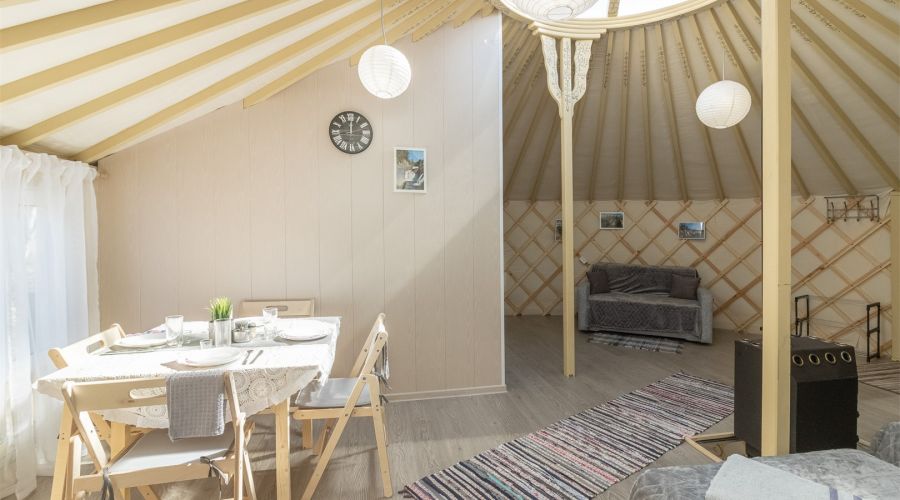 Полулюкс юрта серая