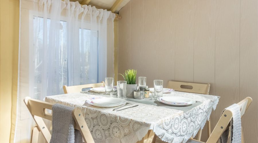 Полулюкс юрта серая