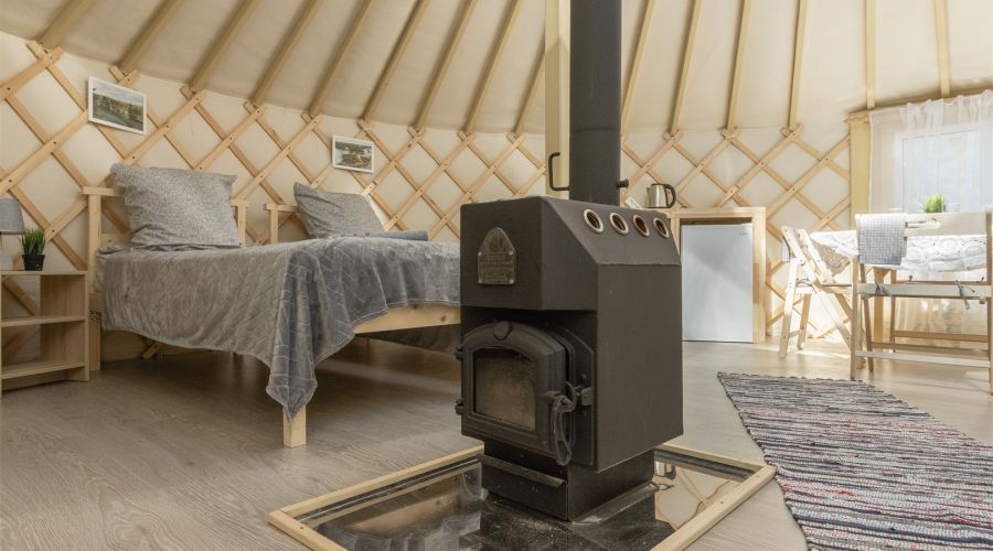 Полулюкс юрта серая