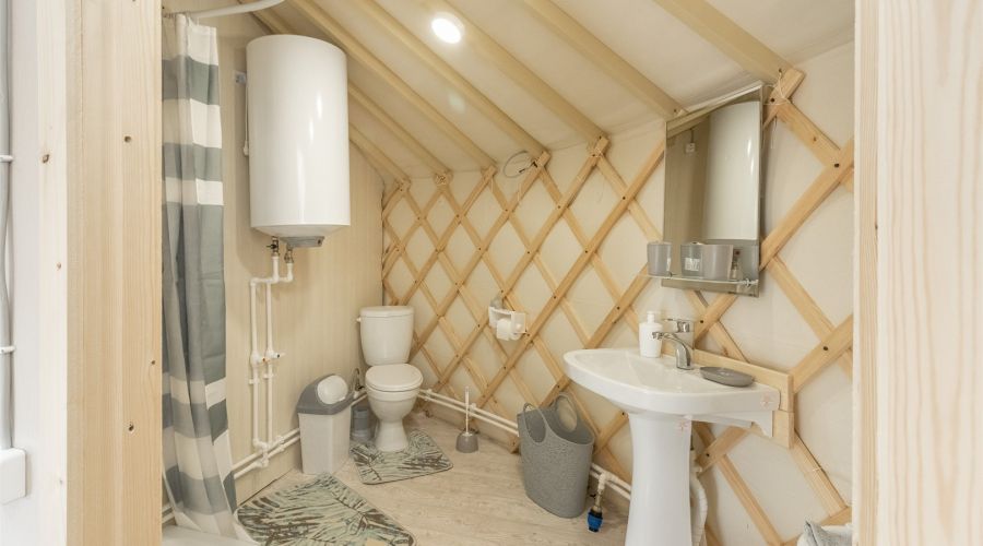 Полулюкс юрта серая