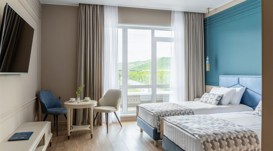 Стандартный номер с двумя раздельными кроватями