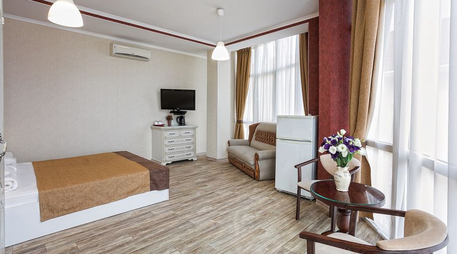 Двухкомнатный полулюкс без балкона