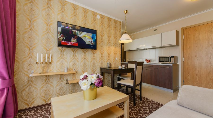 Апартаменты двухкомнатные