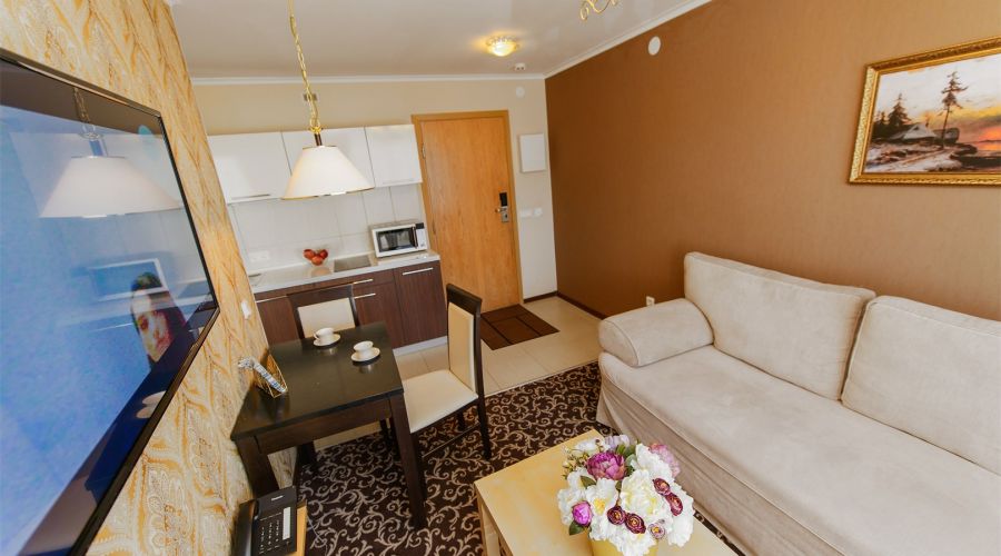 Апартаменты двухкомнатные