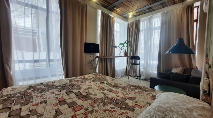 Двухместный номер на первом этаже (комната № 1)