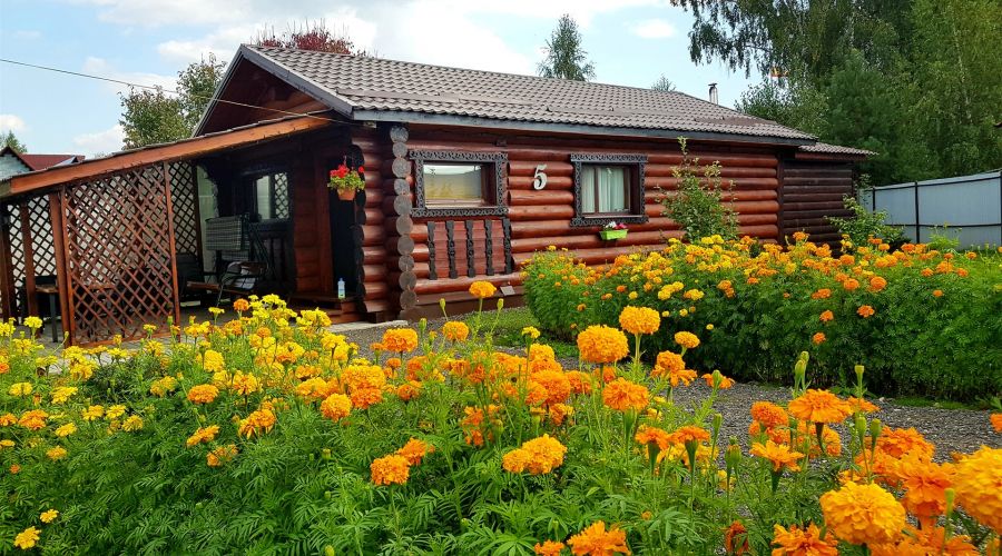 Коттедж с камином,сауной,купелью и терассой №5