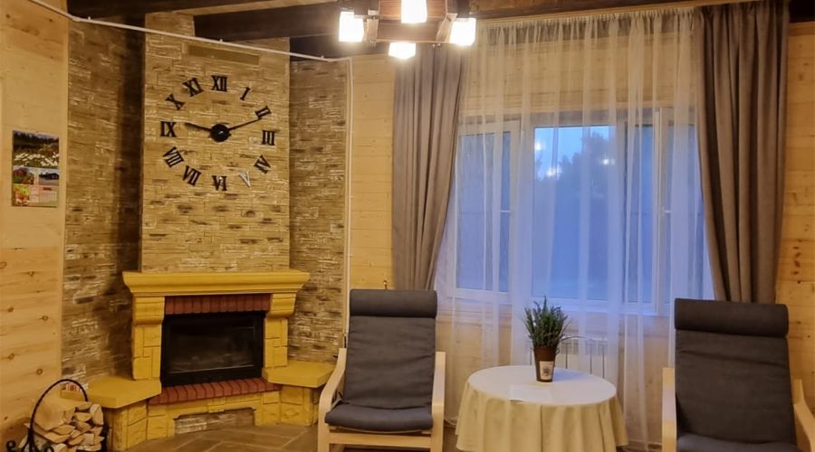 Большой Коттедж с камином,сауной  и терассой №9