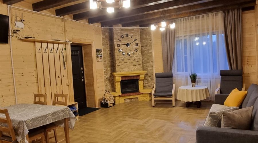 Большой Коттедж с камином,сауной  и терассой №9