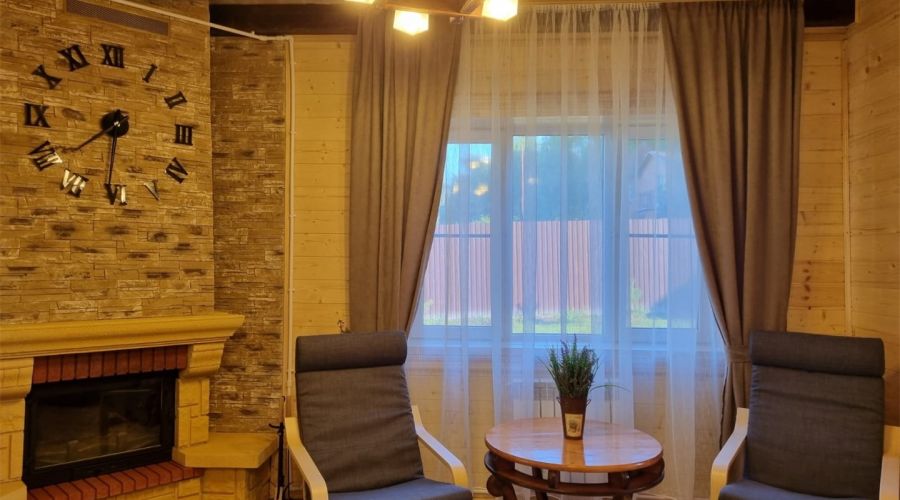 Большой Коттедж с камином,сауной  и терассой №9