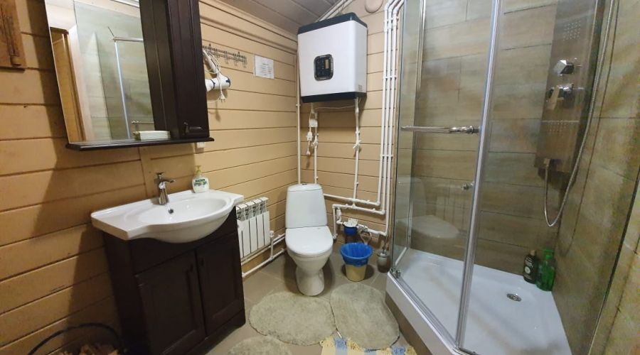 Коттедж студия с сауной и терассой №1