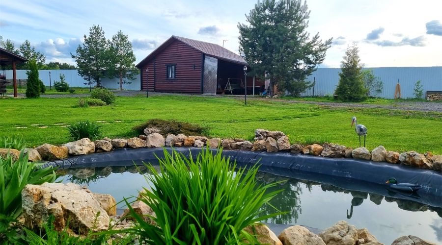 Коттедж студия с сауной и терассой №1