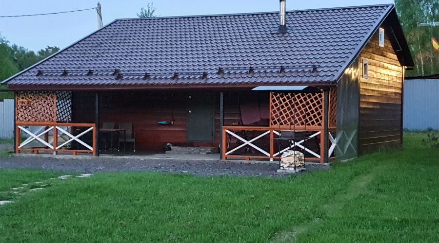 Коттедж с сауной и терассой №8