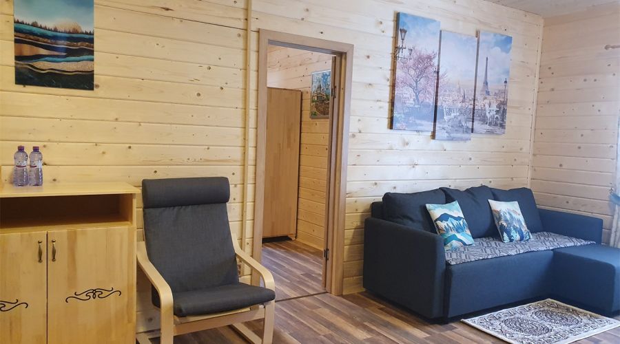 Коттедж с сауной и терассой №8