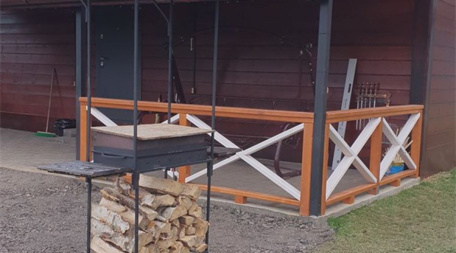 Коттедж с сауной и терассой №8