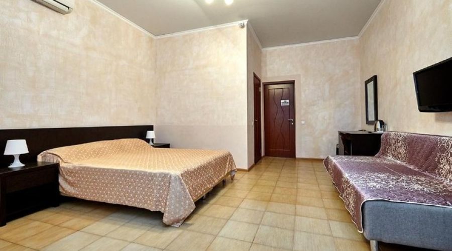 Стандартный 3-местный 1-комнатный (без балкона)