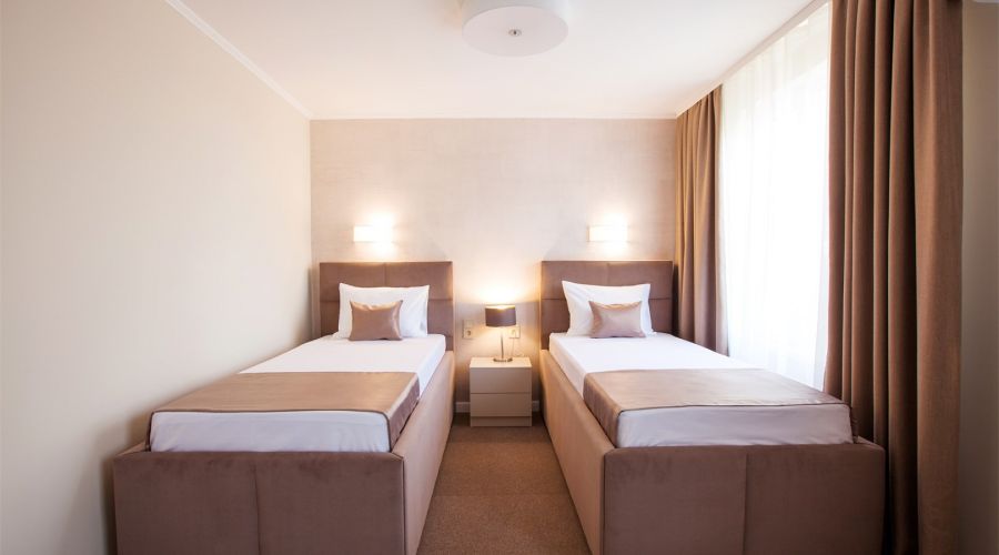 Стандартный двухместный номер с 2-мя раздельными кроватями