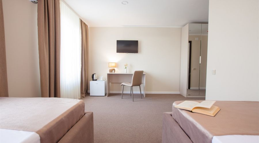 Стандартный двухместный номер с 2-мя раздельными кроватями