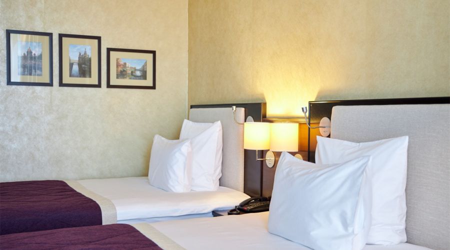 Стандарт с двумя кроватями | Вид на город