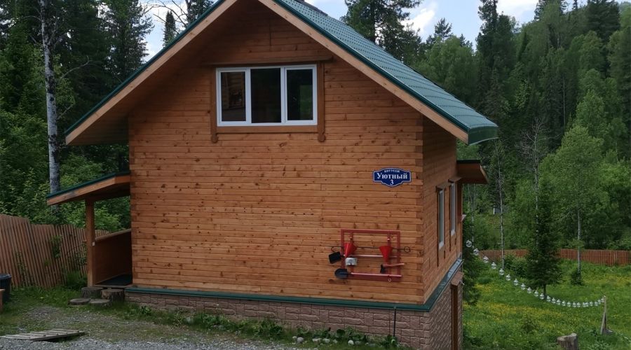 коттедж с сауной