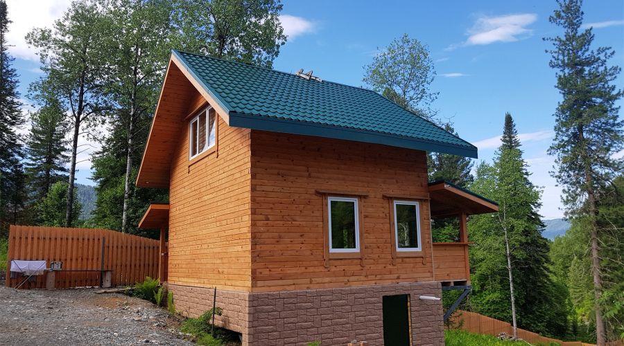 коттедж с сауной