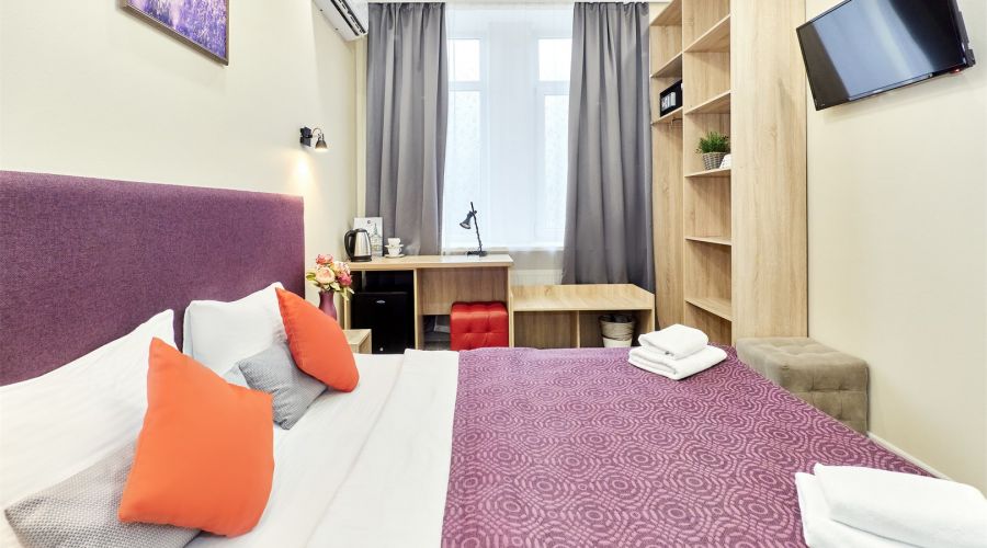 Стандарт с 1 большой  или 2 раздельными кроватями