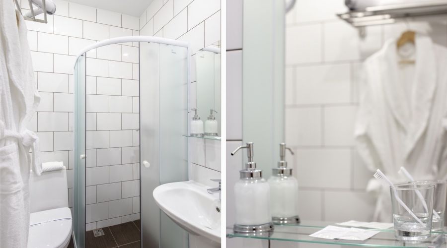 Одноместный номер с видом во внутренний дворик