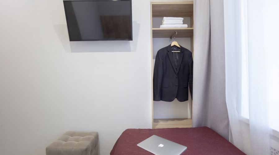 Одноместный номер с видом во внутренний дворик