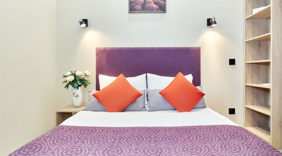 Уютный номер с двуспальной кроватью