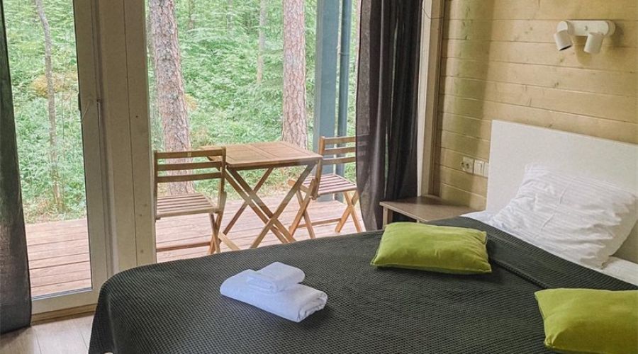 Дома с видом на лес