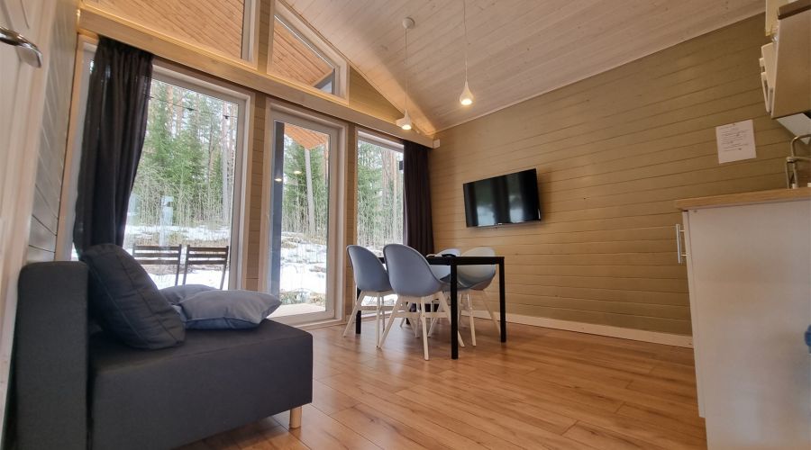 Дома с видом на лес с 2-мя спальнями