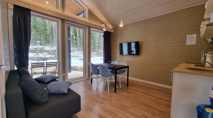 Дома с видом на лес с 2-мя спальнями