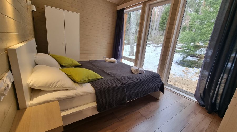 Дома с видом на лес с 2-мя спальнями