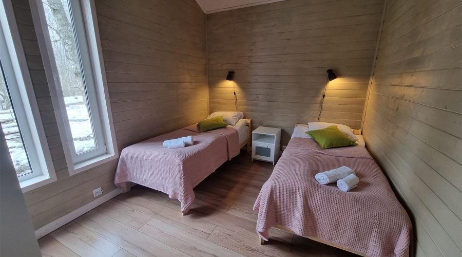 Дома с видом на лес с 2-мя спальнями